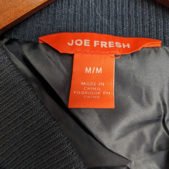 Joe Fresh Navy Bomber Jacket - Picture 3 of 3